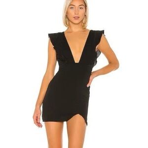 NWT Superdown Harlow Mini Dress Black S